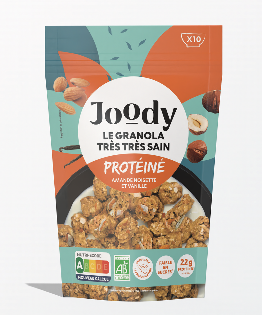 Granola Protéiné Amande Noisette Vanille