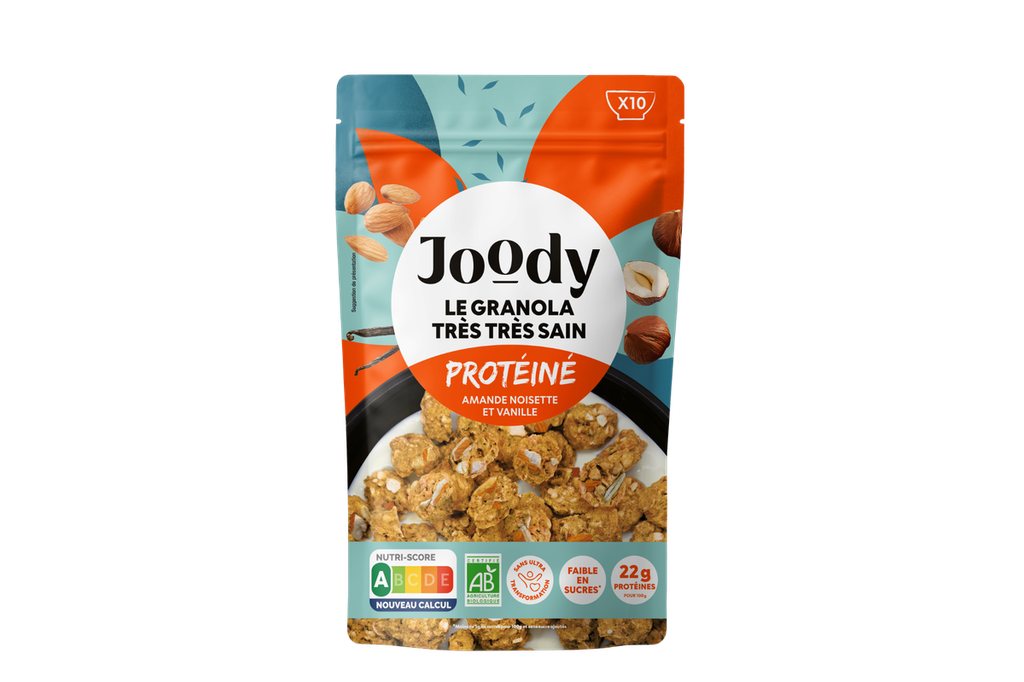 [J00075-JGPAN300U] Granola Protéiné Amande Noisette Vanille