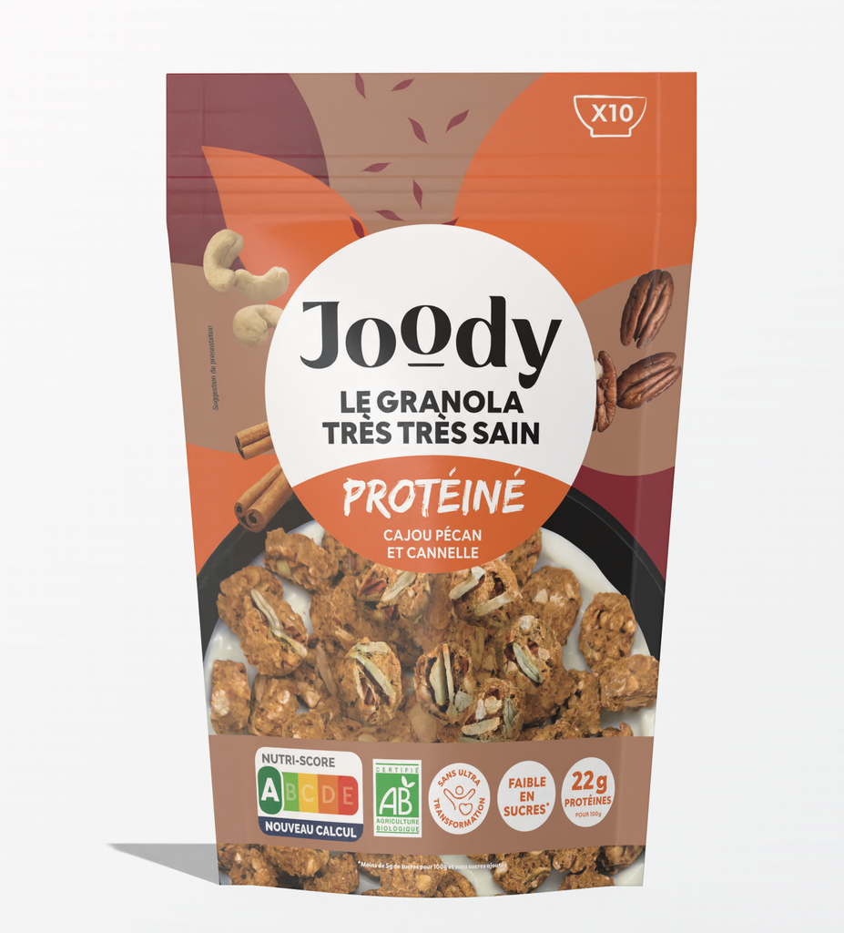 [J00079-JGPCP300U] Granola Protéiné Cajou Pécan Cannelle